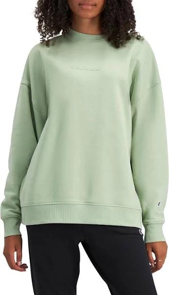 Champion Script Tonal Crew - Cotton Minty Mia