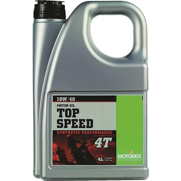 Motorex 4L 10W40 4T Top Speed MC 4 Stroke Oil