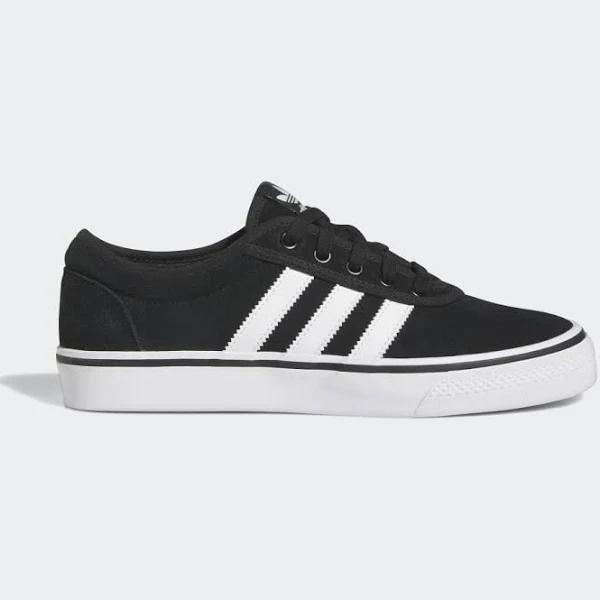 adidas-Adiease Shoes-Unisex-Core Black / Cloud White / Cloud White-5.5