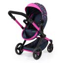 Bayer Xeo Compact Doll Pram - Confetti