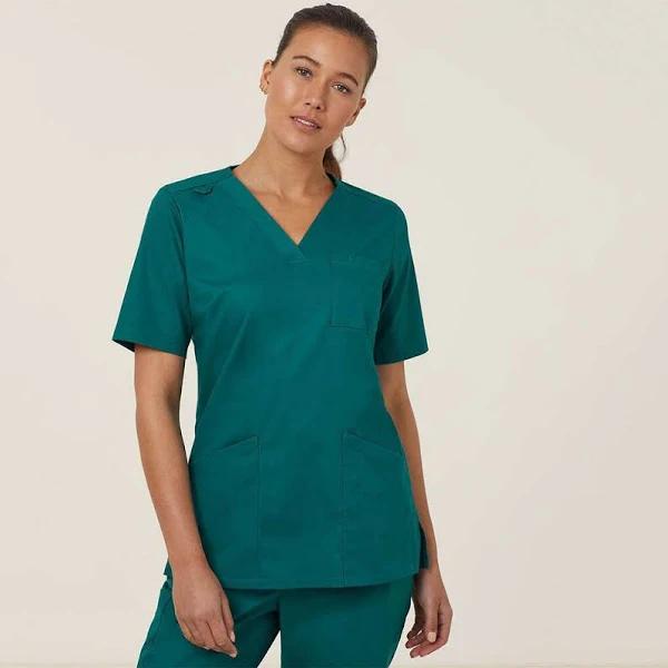 NNT Mayo Scrub Top, 2XS / Hunter Green