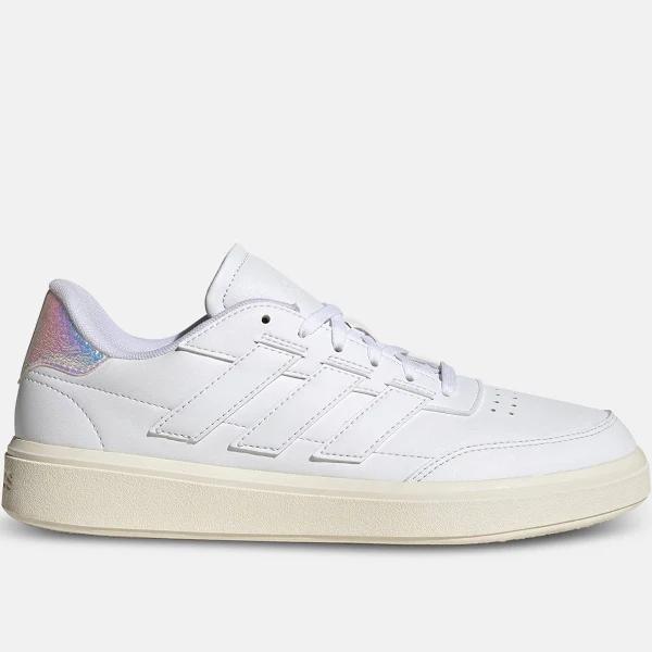 Adidas Courtblock Shoes Pure White Lilac Women - 41(1/3)