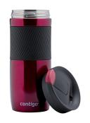 Contigo Byron Snapseal Travel Mug, Stainless Steel Thermal , Vacuum Flask, Leakproof Tumbler, Coffee Mug With Bpa Free Easy-Clean Lid, 470 ml, Vivaci