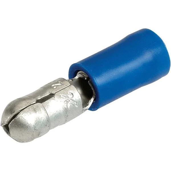 Narva 56048BL 5.0mm Male Bullet Terminal Blue (14 Pack)