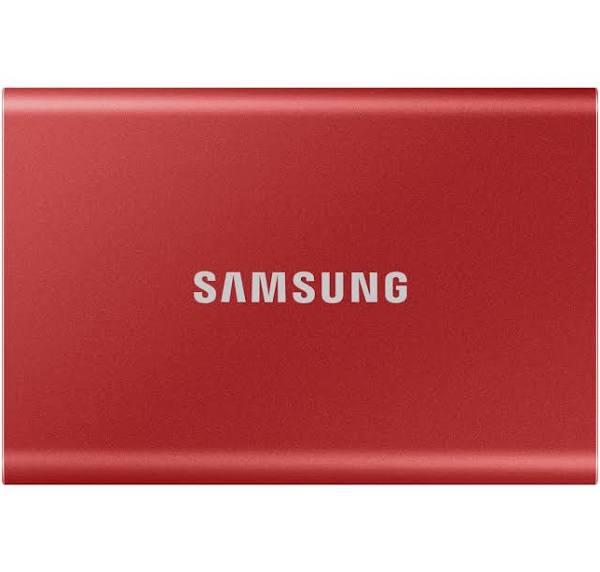 Samsung T7 Portable SSD USB 3.2 2TB (Red)