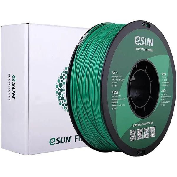 eSUN ABS+ 3D Filament 1.75mm 1kg | Cubic Technology Green