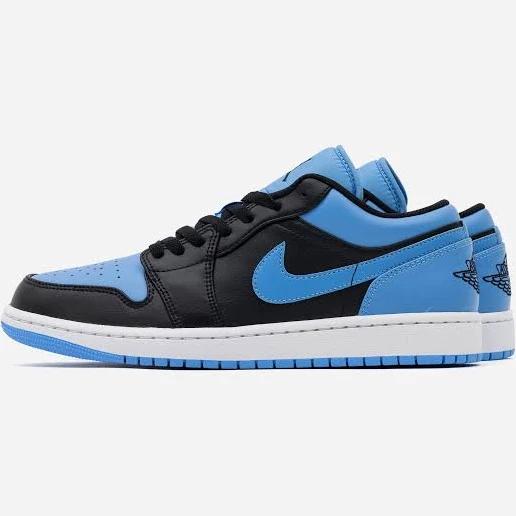 Jordan 1 Low Black University Blue