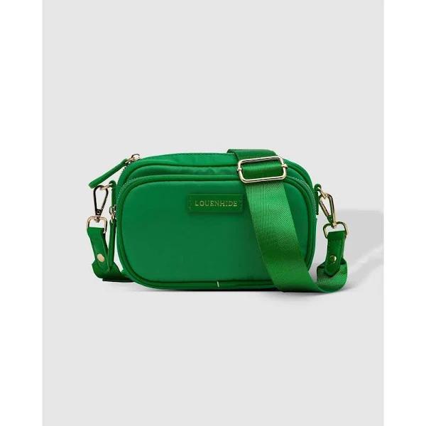 Cali Nylon Crossbody Bag Apple Green