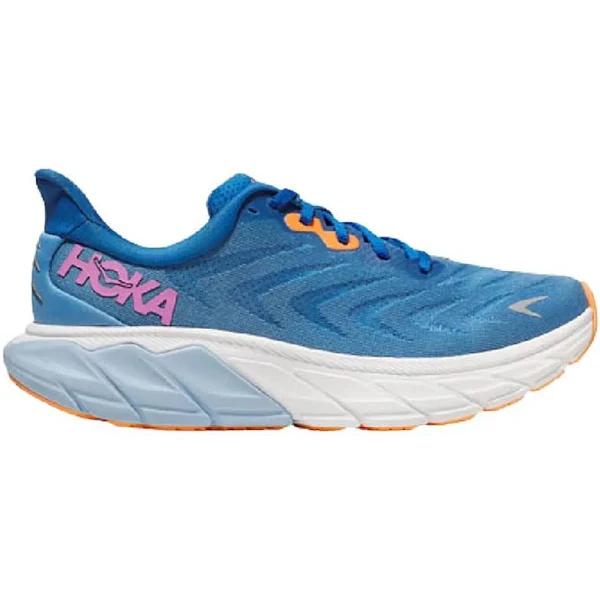 HOKA Women's Arahi 6 Running Shoes All Aboard / Coastal Sky, 5