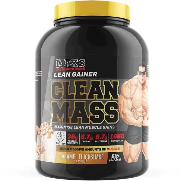 Maxs Clean Mass 2.72 kg / Caramel Thickshake