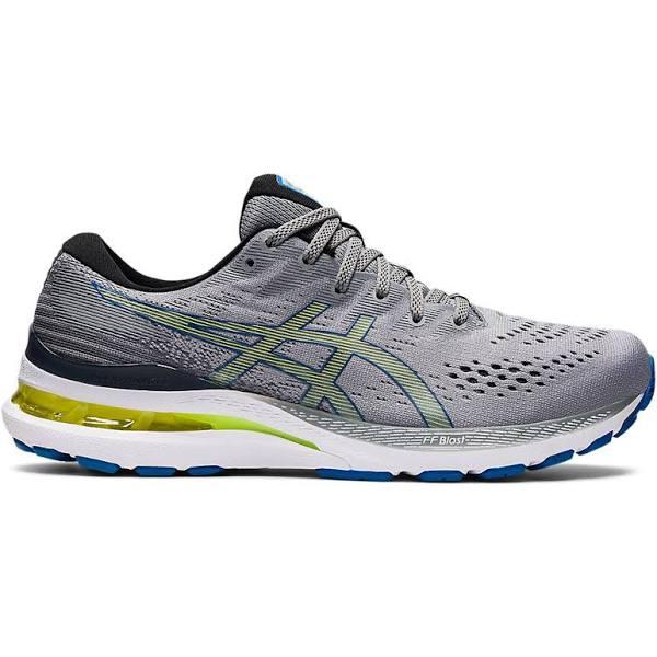 ASICS Mens Gel-Kayano 28 Shoes Sheet Rock/Hazard Green