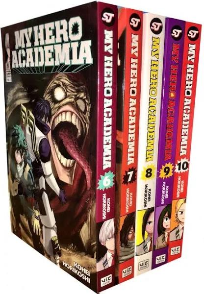 My Hero Academia Volume 6-10 Collection 5 Books Set (Series 2) by Kohei Horikoshi