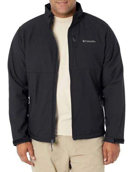 Columbia Ascender Softshell Mens Jacket Black - Small