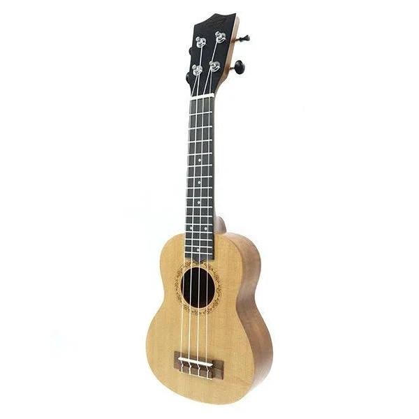 21" Premium Soprano Ukulele 4 String Acoustic Hawaii Guitar Kids Music Gift UK05 Light Natural