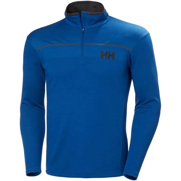 Helly Hansen Mens HP 1/2 Zip Pullover Deep Fjord / M