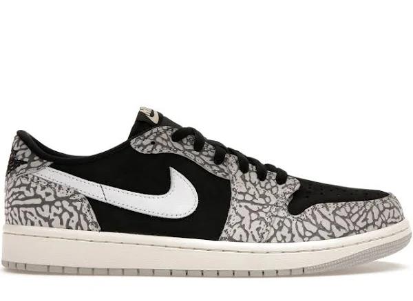 Air Jordan 1 Low OG Shoes - Black