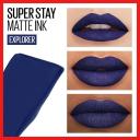 Maybelline Superstay Matte Ink Liquid Lipstick - Explorer 105