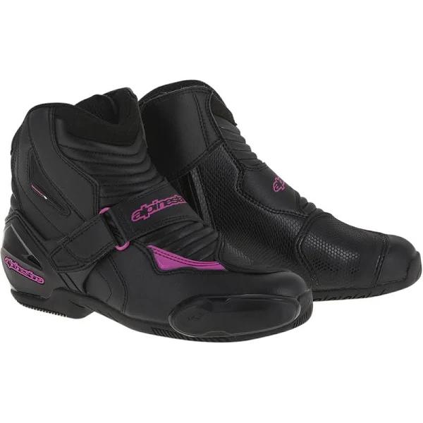 Alpinestars Stella SMX-1 R Boots - Black/Pink - 36