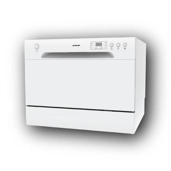 Domain 6 Place Stainless Steel Electronic Benchtop Dishwasher - White - AfterPay & zipPay Available