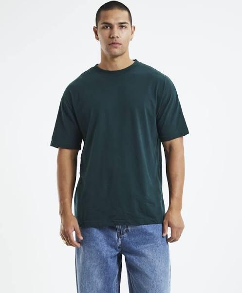 General-Pants-Co-Basics - Men's - O.G Skate T-Shirt Bottle Green