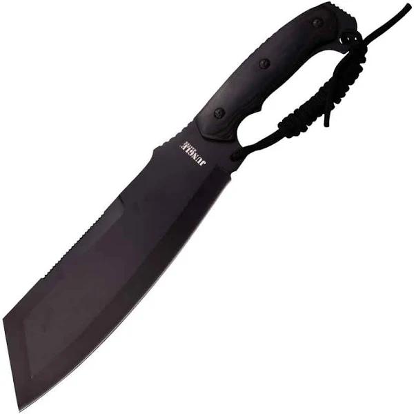 Jungle Master Machete 15.75" w/Black Pakkawood Handle JM-034