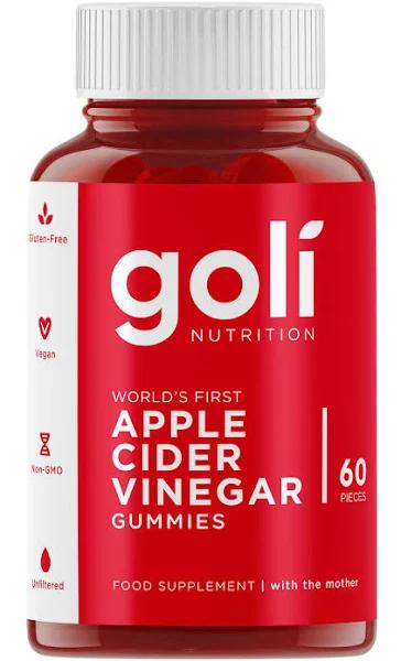 Goli Nutrition Apple Cider Vinegar 60 Gummies