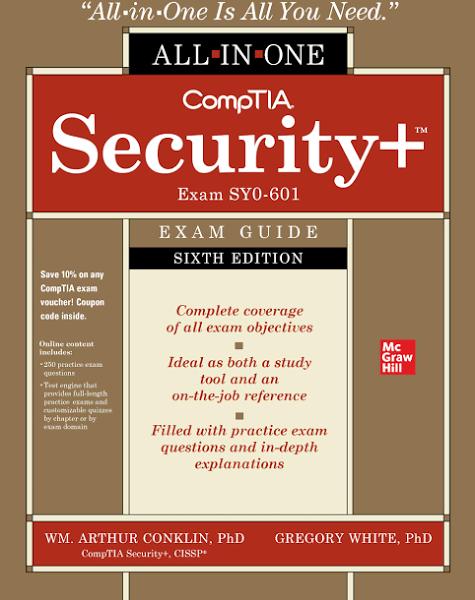 CompTIA Security+ All-in-One Exam Guide, Sixth Edition (Exam SY0-601)