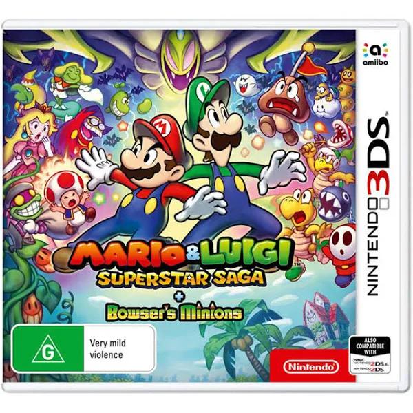 Mario & Luigi: Superstar Saga + Bowser's Minions (3DS)