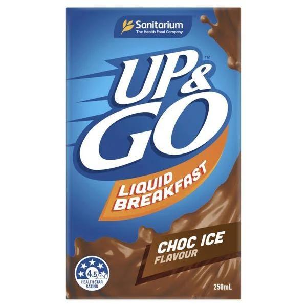 Sanitarium Up & Go Liquid Breakfast Chocolate 250mL