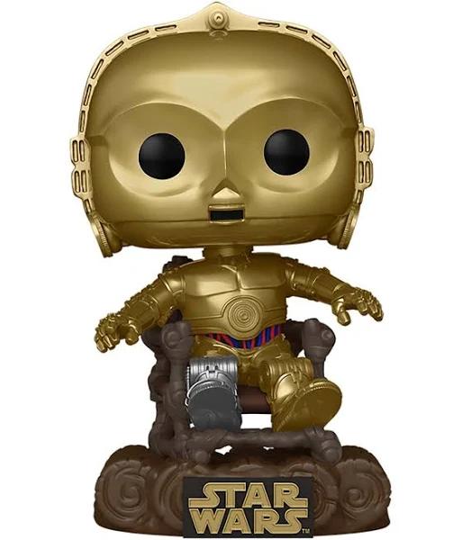 Star Wars Return of The Jedi 40th Anniversary C3P0 in Chair Pop! Vinyl