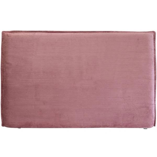 Juno Bedhead with Slipcover King Size Blush Corduroy