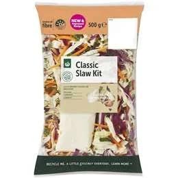 Woolworths Classic Coleslaw Kit 500g