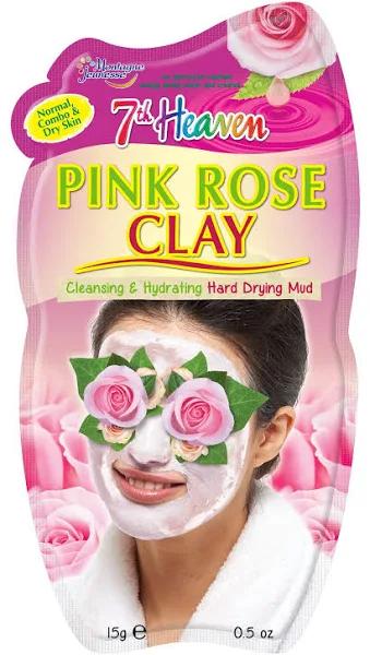 7th Heaven Pink Rose Clay Face Mask