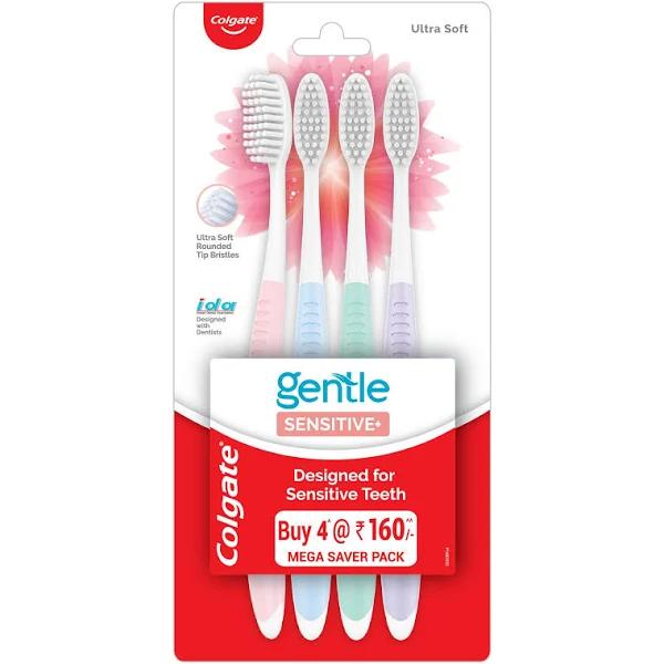 Colgate Toothbrush Sensitive Pack of 4 Brushes