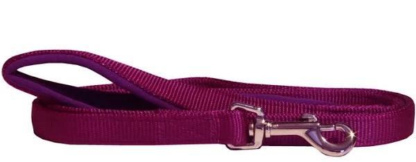 Beau Pets - Neoprene Handle - Nylon Lead 19mm x 120cm-Purple