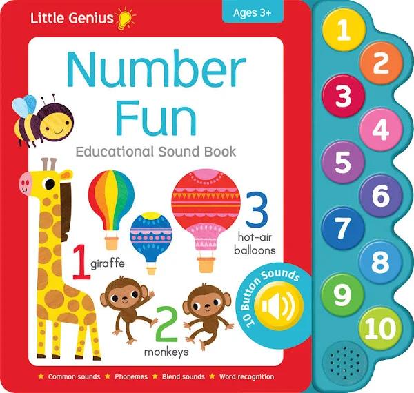 Little Genius Educational Sound Book: Number Fun