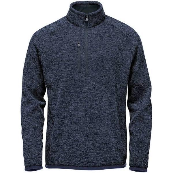 Stormtech Mens Avalanche Quarter Zip Fleece Top Navy L