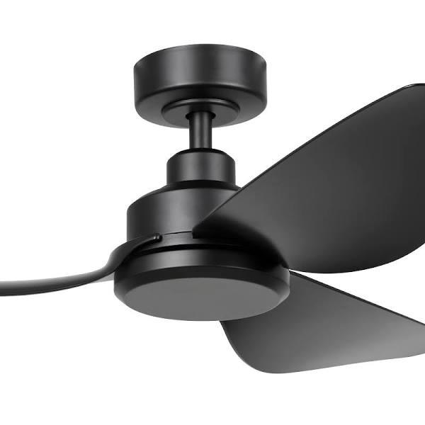 Eglo Torquay DC Ceiling Fan With Remote - Matte Black 42"