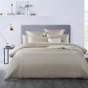 Soho 1000TC Quilt Cover Set Linen [Size: Super King Bed]