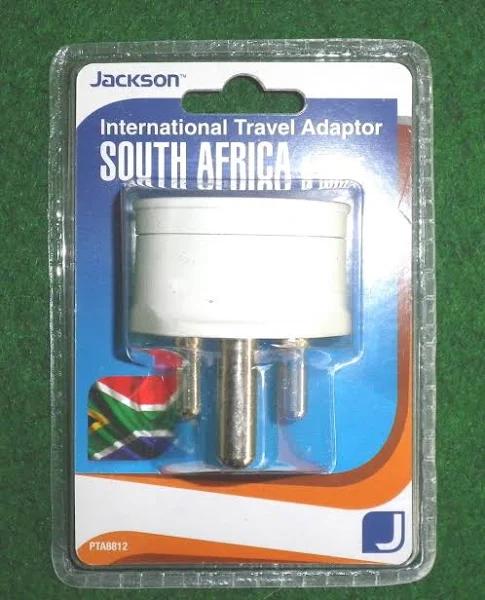 Jackson OUTBOUND South Africa & India Travel Adaptor