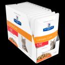 Hill's Prescription Diet C/D Urinary Stress Pouches Wet Cat Food - 85g