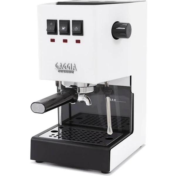 New Gaggia Classic Evo Pro Home Espresso Coffee Machine: Polar White