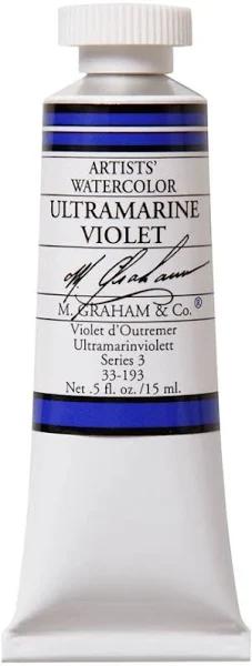 M. Graham 30ml Tube Watercolour Paint, Ultramarine Violet