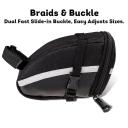 AKEZ Bike Bag Under Seat Bicycle Pouch Bike Accessories Storage Bag Cycling Bag