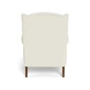 Classic Wing Fabric Armchair White by Freedom