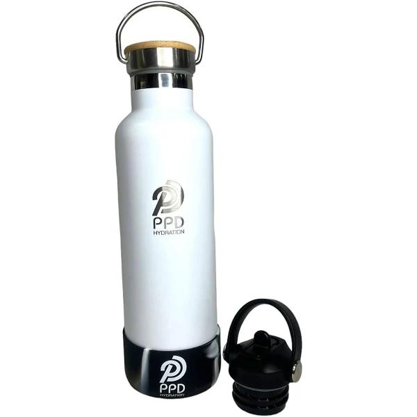 750ml Water Bottle - White