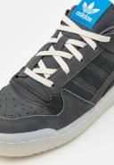 Adidas Forum Low Shoes Grey / Carbon / Black M 13 / W 14 - Men Basketball Trainers