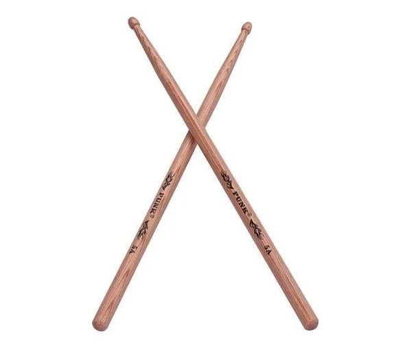 One Pair of 5A Wooden Drumsticks Drum Sticks Hickory Wood Drum Set Accessories