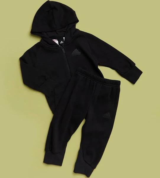 Adidas Sportswear - Black 2 Piece - Adidas Z.N.E. Hooded Suit - Babies-Kids - Size 6-9 Months at The Iconic