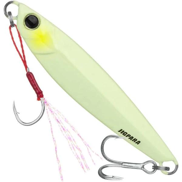 Major Craft Jigpara Short Metal Jig 30g #19 : All Glow